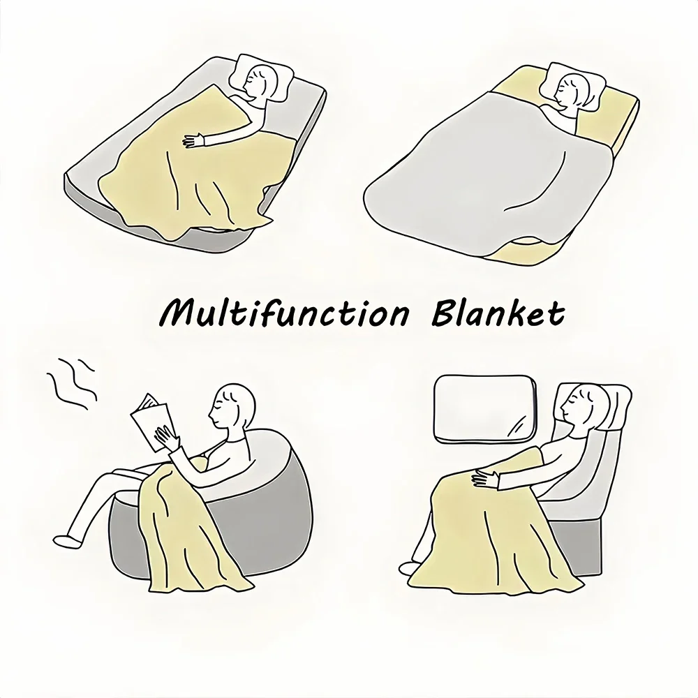 Flannel cool anime warm comfort Manga soft plush blanket for sofa B-berserks living room office bedroom travel gift G-guts 3