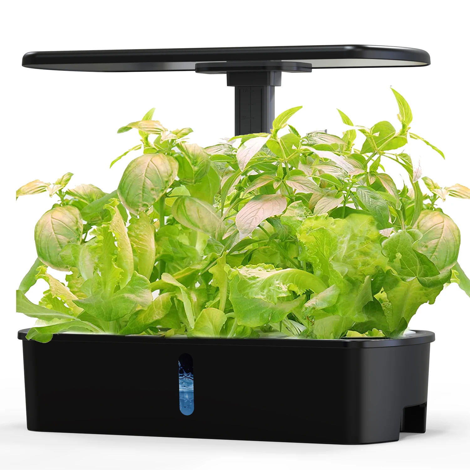 

Indoor Hydroponics Growing System Kits 12 Pods Hydroponic Planting Herbs Garden with Smart LED Grow Lights(110v-240v)