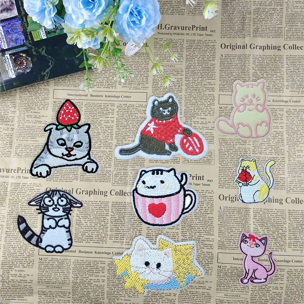 

Наклейки для одежды, без следов, высокое качество, с рисунками из мультфильмов, мелких животных, термоплавкая наклейка, для шитья, для рукоделия