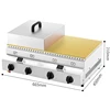 Soufflé machine Commercial stall gas Dorayaki machine Cloud Internet celebrity waffle machine gas LPG Gas Type 2