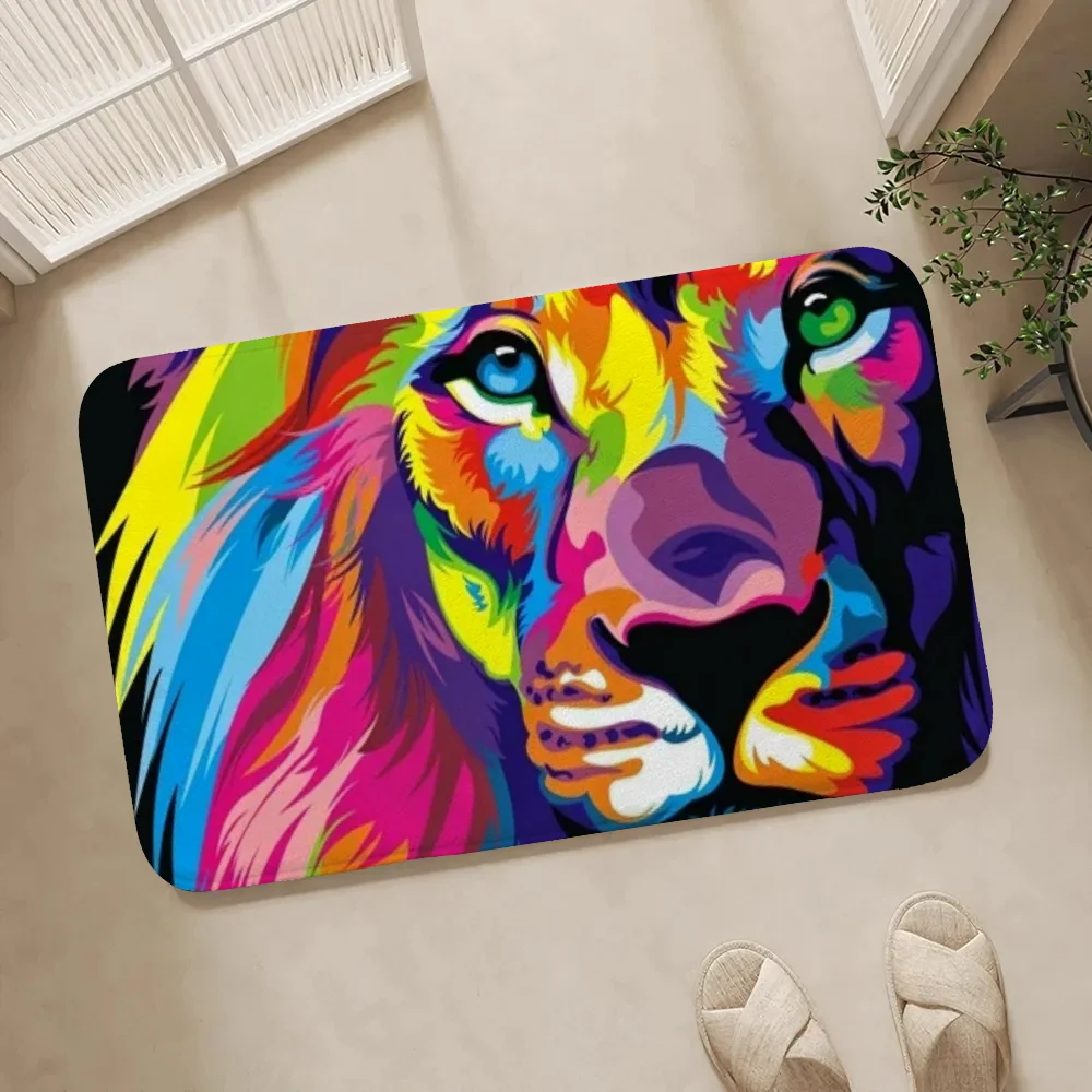 Pop Art Decoration Home Accsessories Goods for Home Decor Items Rug for Bedroom Mats Front Door Mat Entrance Outdoor Room Rugs 3