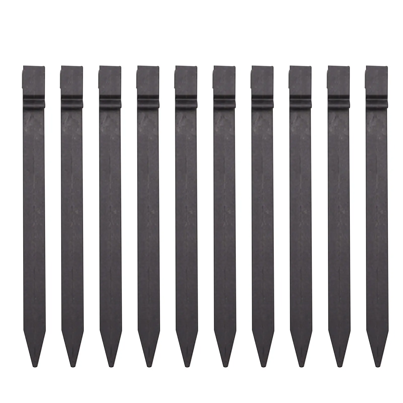 Landscape Edging Stakes 10pcs PP Edging Nails 10 Inch Lawn Edging