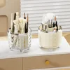 360-degree Rotating Makeup Stand for Cosmetics Storage and Organization Household Items Room Gadgets Cosmetic Jewelry Container 4