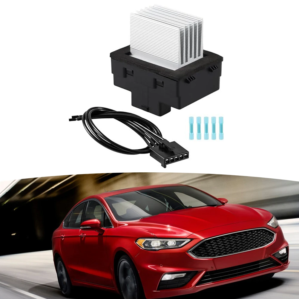 Ford Fusion 2006 2012 및 모델용 커넥터가 있는 송풍기 모터 저항기는 기후 제어 기능을 복원합니다.