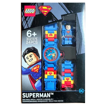 Lego DC Super Heroes Superman Buildable Watch with Minifigure 8020257 24Pcs