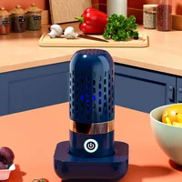 Vegetable Cleaning Machine Capsule Shape Portable Ultrasonic Wireless Fruit Food Purifier Household Kitchen Food Cleaner Machine 1