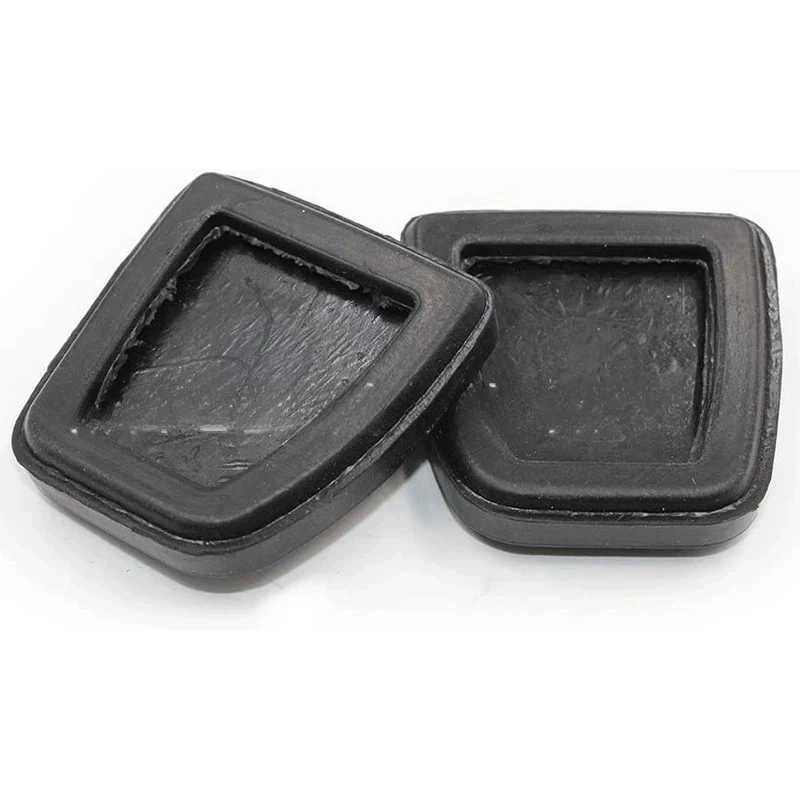 Rubber Brake Clutch Foot Pedal Pad Cover 2PCS For Toyota Camry XV30 XV40 Corolla E120 E130 Yaris XP10 FJ Cruiser RAV4 XA20 Scion