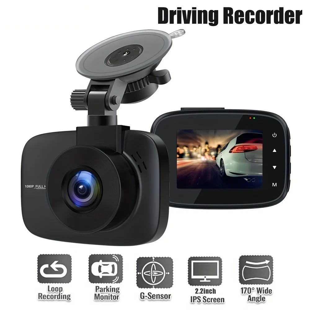 Dash Cam Car Video Recorder Vehicle Black Box FHD 1080P Dashcam Mini CAR  DVR Recorder Dash Cam Dvr Auto Driver Recording