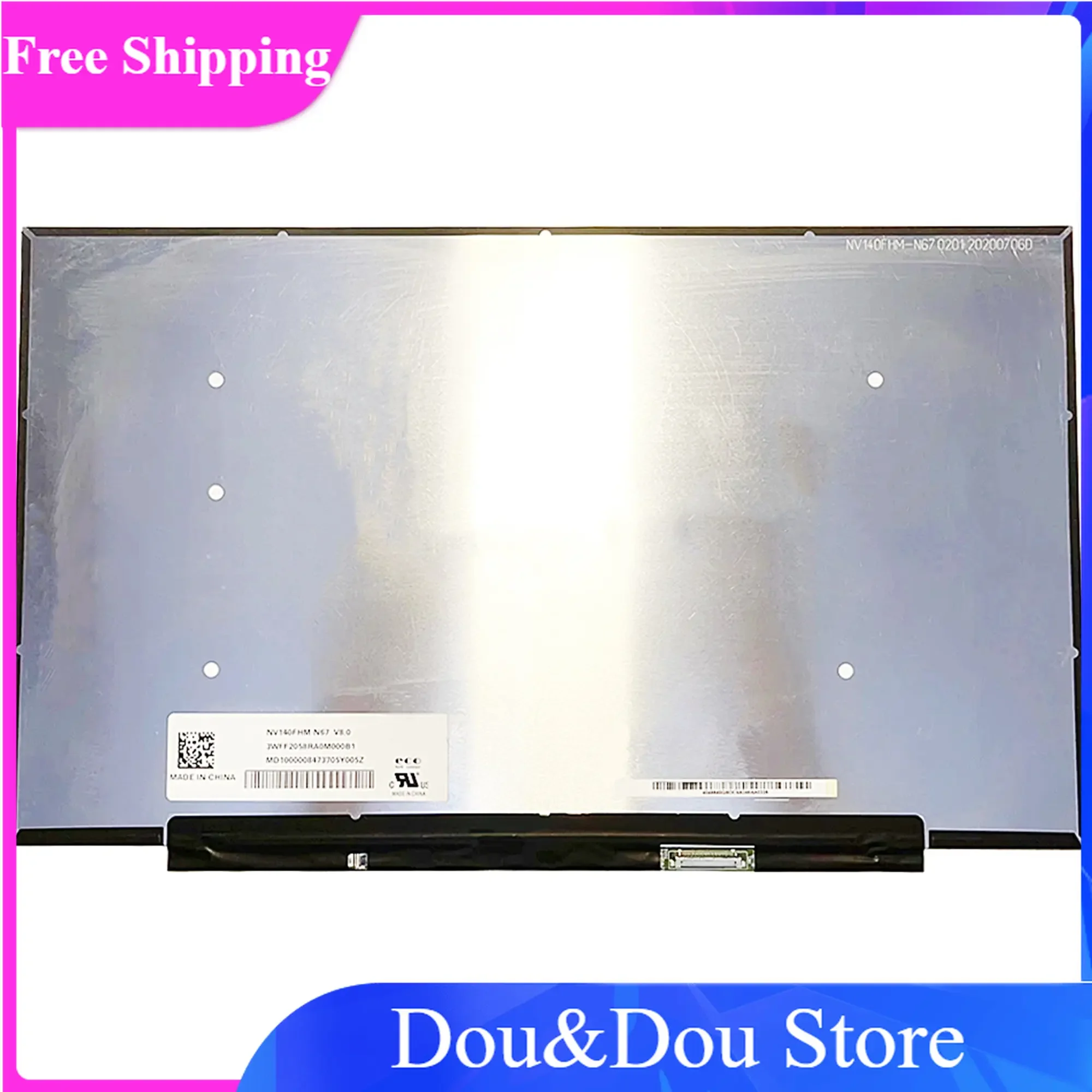 

NV140FHM-N67 V8.0 14,0 дюймов 30 контактов FHD 1920x1080 тонкий IPS ЖК-дисплей Панель EDP Замена матрица ноутбука экран