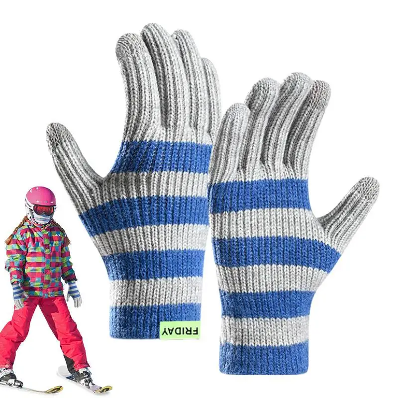 

Winter Gloves Thickened Winter Touch Screen Gloves Comfortable Workout Gloves Plush Warm Gloves For Fitness Cold Weather