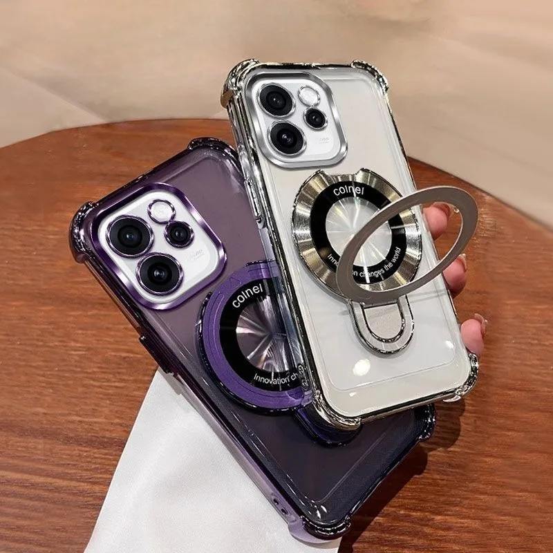 Invisible Magnetic Bracket Shell with Enhanced Full Protection