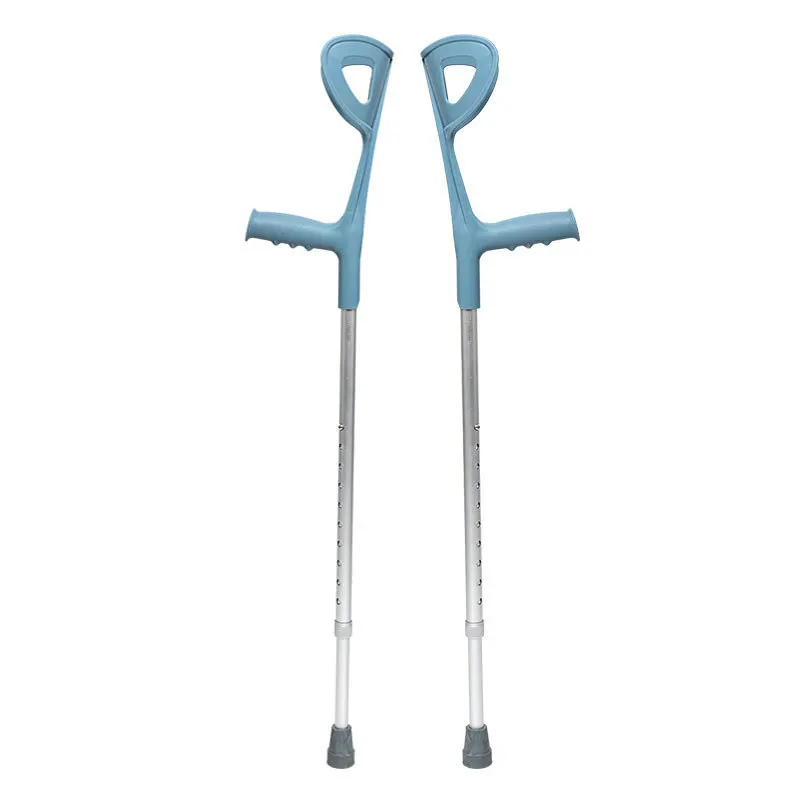 2 Pack Forearm Crutches for Adults, Adjustable Adult Crutches, Aluminum Crutches for Walking Aluminum Rehabilitation Crutches 5