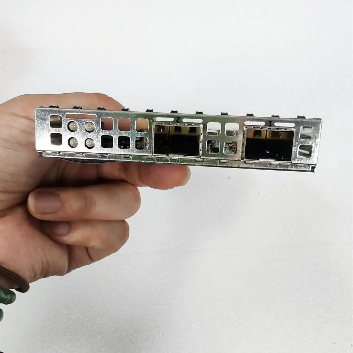 Dell R730 R730XD 용 오리지널 네트워크 카드, 광섬유 멜라녹스 CX4121C 칩, 0R887V CONNECTX-4, 25GB SFP + 2 포트, 10 기가비트