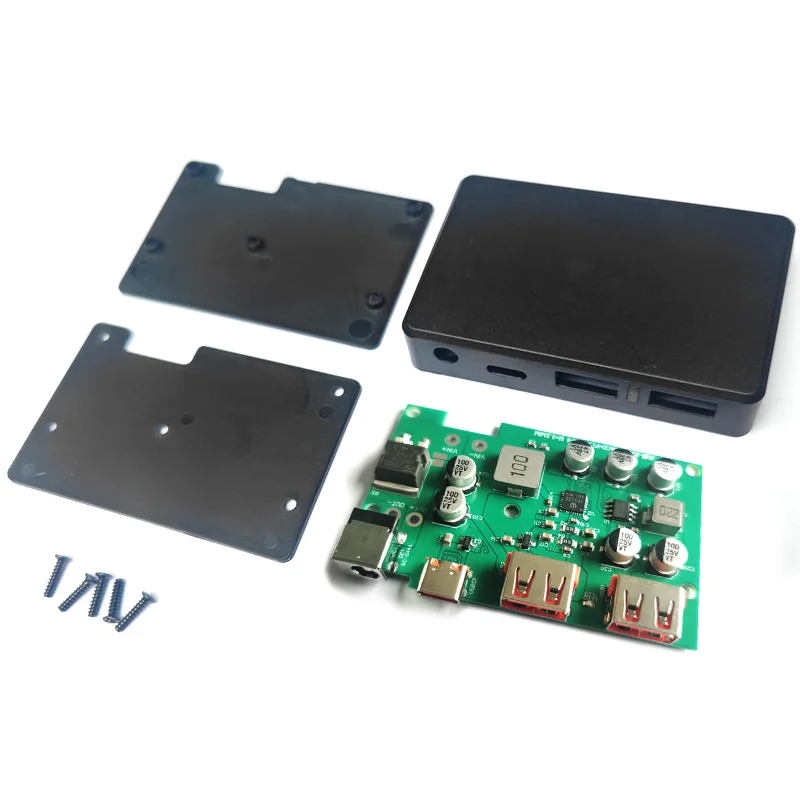 Solar Controller 5V 9V 12V 15V 20V Voltage Stabilizer with Type-C PD DC USB QC 2.0 3.0 Output Ports for DIY Solar Panel Charger For Solar Charger