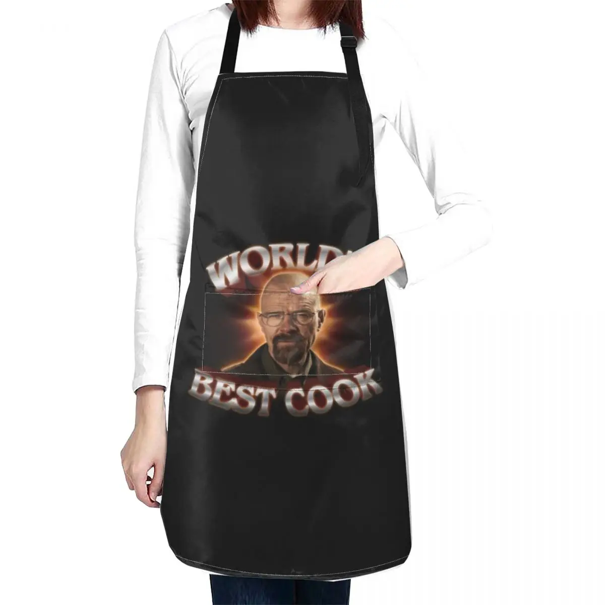 World's Best Cook Walter White Breaking Bad Design Apron Custom Apron Cooking Apron Kitchen Supplies work apron