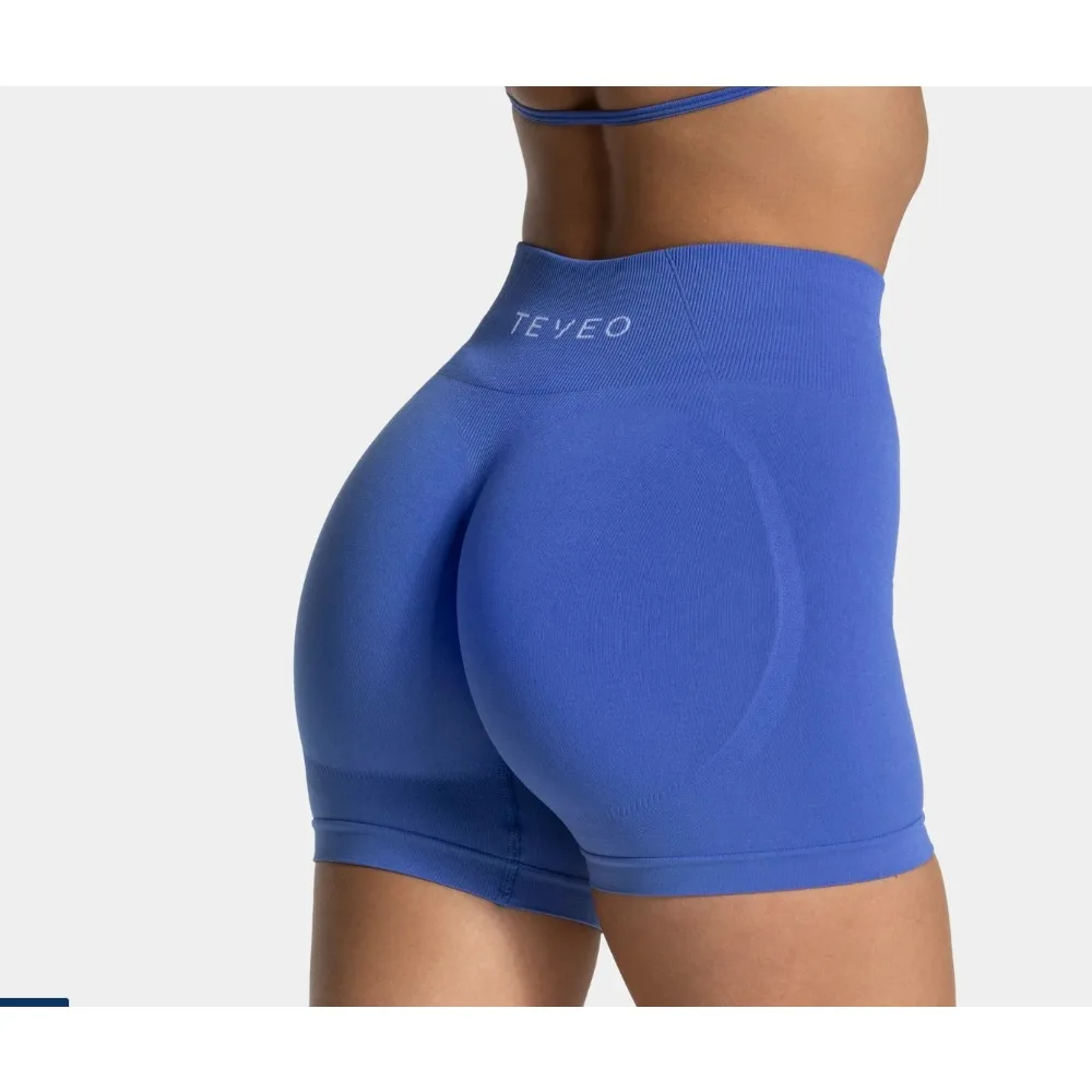 Pure Covert Scrunch Shorts for Women Low Waist Seamless Yoga Shorts Gym Workout Biker Short Stretch Fitness Clothing