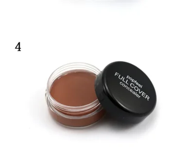 Heallor Hide Blemish Face Eye Lip Cream Concealer Makeup Foundation Professional Full Cover Contour Base Make Up Concealer Cream - Thumbnail 6