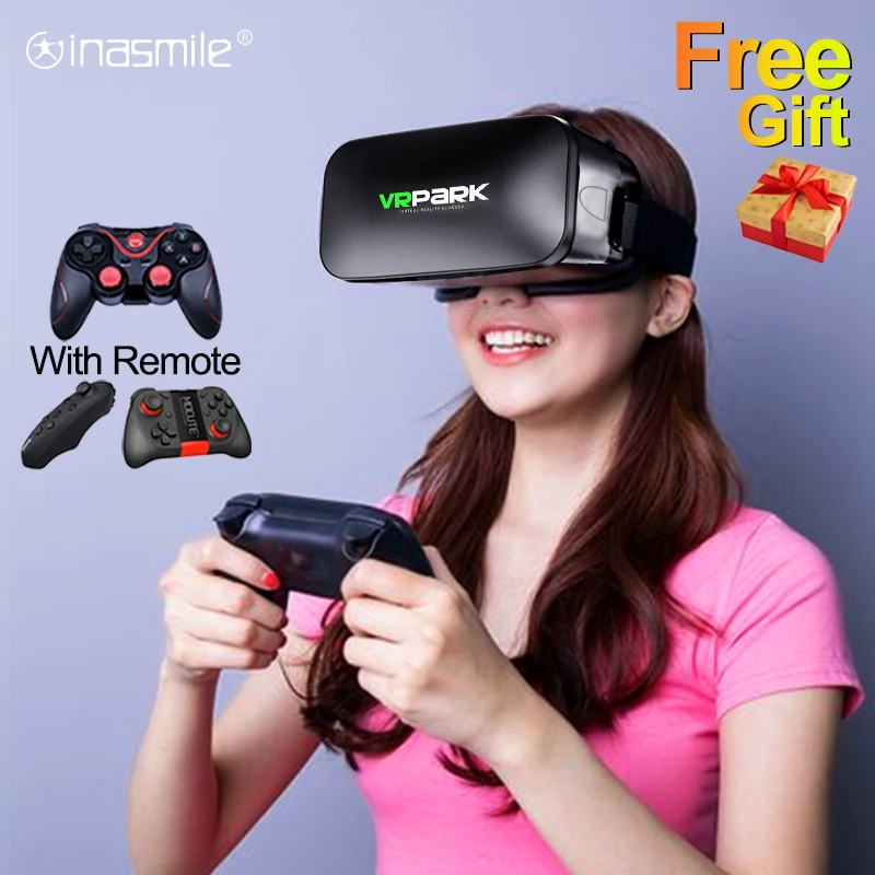 Виртуальная реальность 3D VR гарнитура умные очки шлем для смартфонов брикеты