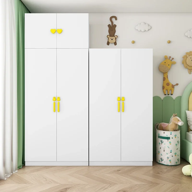 Cabinet Children's Wardrobes Pink Bedroom Clothes Wardrobe Organizer Closet Shelves Meuble De Rangement Home Furniture CY50CW
