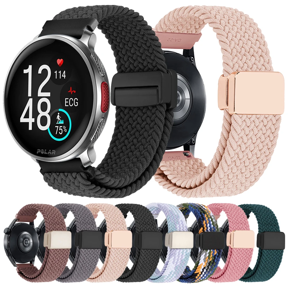 Enhanced Nylon Loop Strap for Sports Wristbands - Durable Braided Band for Active Lifestyles