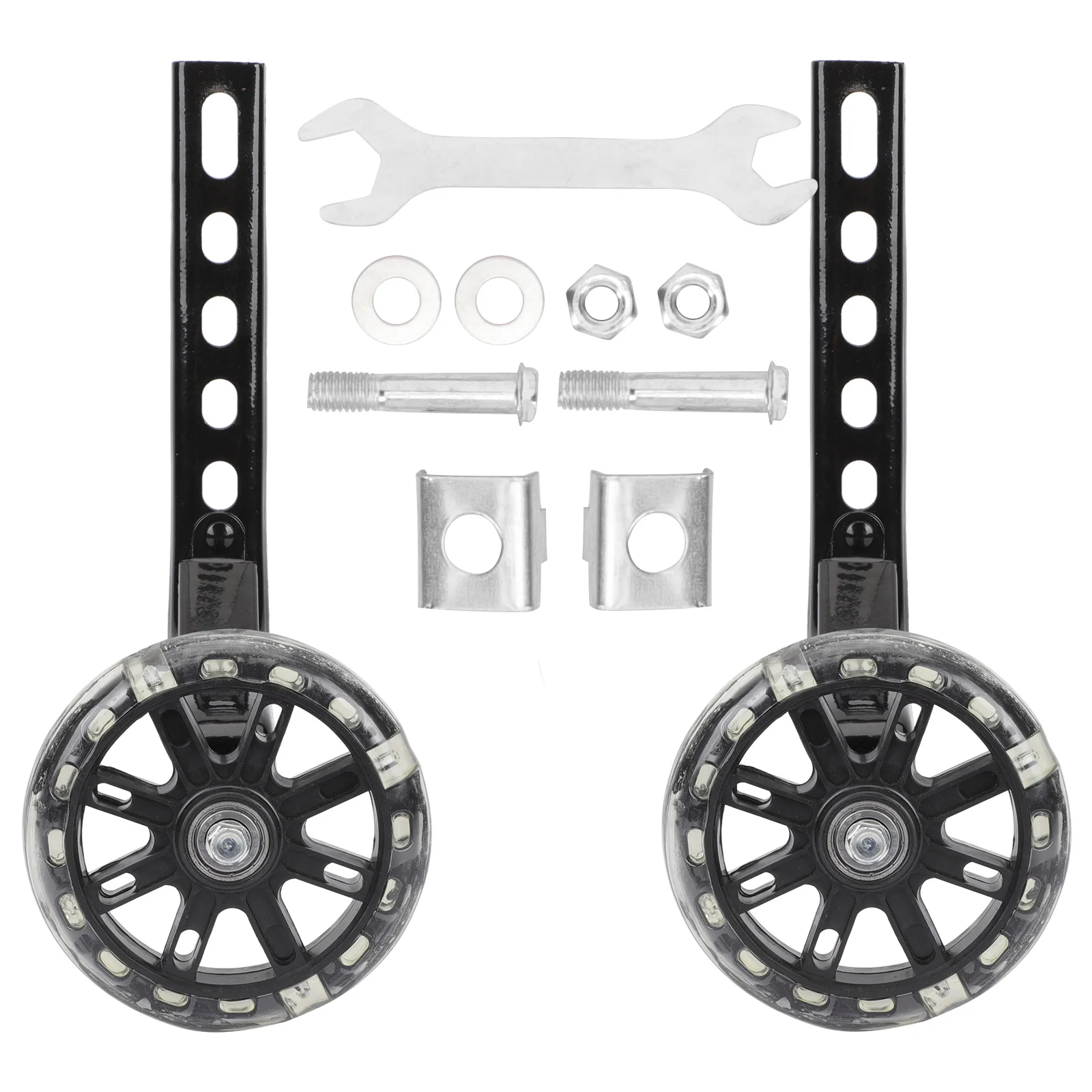 

Children Bike Auxiliary Wheels Riding Flash Training Wheels Compatible For 12-20 Inch Protection Balance Secondary Wheel