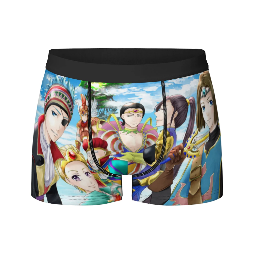 thumbnail image 1 of Calzoncillos tipo bóxer elásticos de seda de leche transpirables Dragon-Quest para hombre, calzoncillos tipo bóxer 3D, 1 of 5