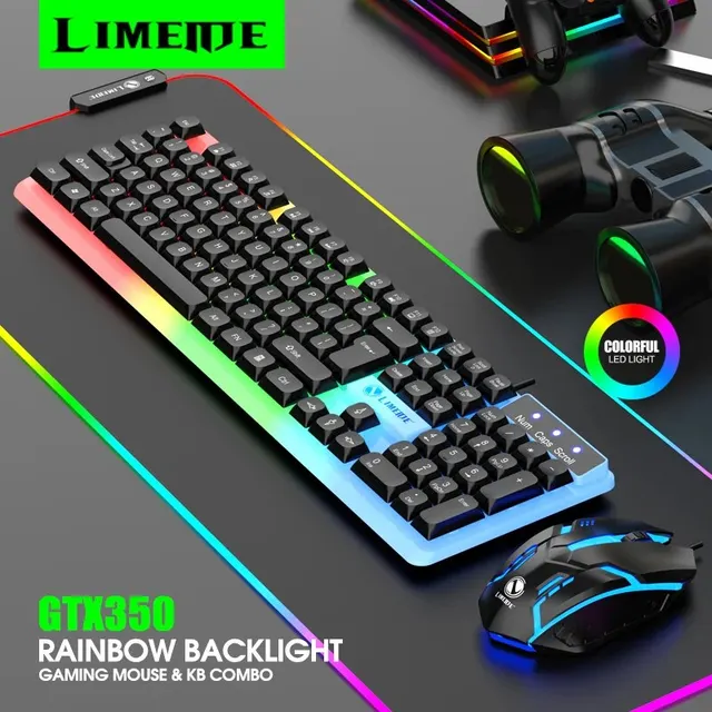 LIMEIDE GTX350 Series Wired 104 Keyboard for Windows & iOS 1