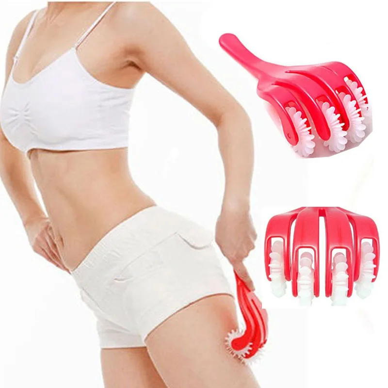 1pc Hip Lift Slimm Up Fitness Claw Roller Body Massager Butt Leg Thigh Waist Hip Lifter Lift Up Trainer Anti Cellulite Massage 2023 stimulator muscle hips trainer electronic butt lifting toner smart wearable buttock training gear for women men fitness