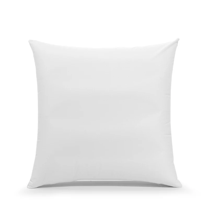 1PC Standard Pillow Cushion Core Inflatable Cushion Core Inner PP Soft Throw Seat Pillows interior Car Home Decor White 45X45cm