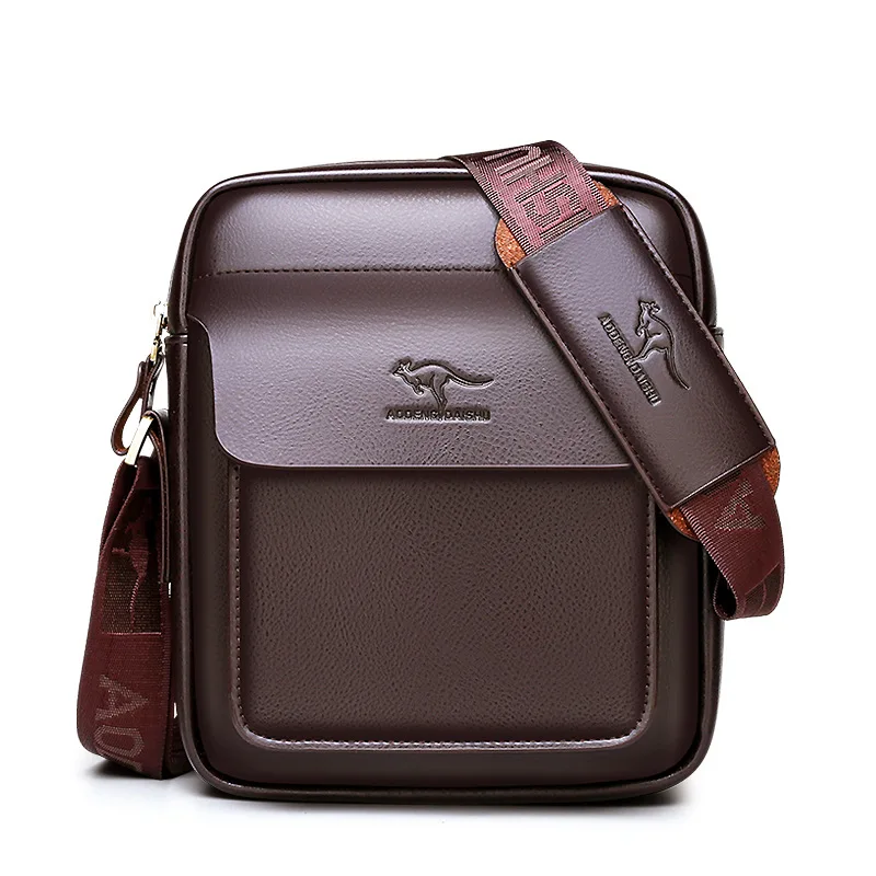 New Arrival Kangaroo Men's Messenger Bag Portable Shoulder Bag for Business and Leisure Outings