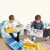 Children's Sofas, Folding Toddler Chair, Soft Plush Fold Out Kids Couch Sofa Glow in The Dark,Comfy Baby Recliner for Girls Boys 6