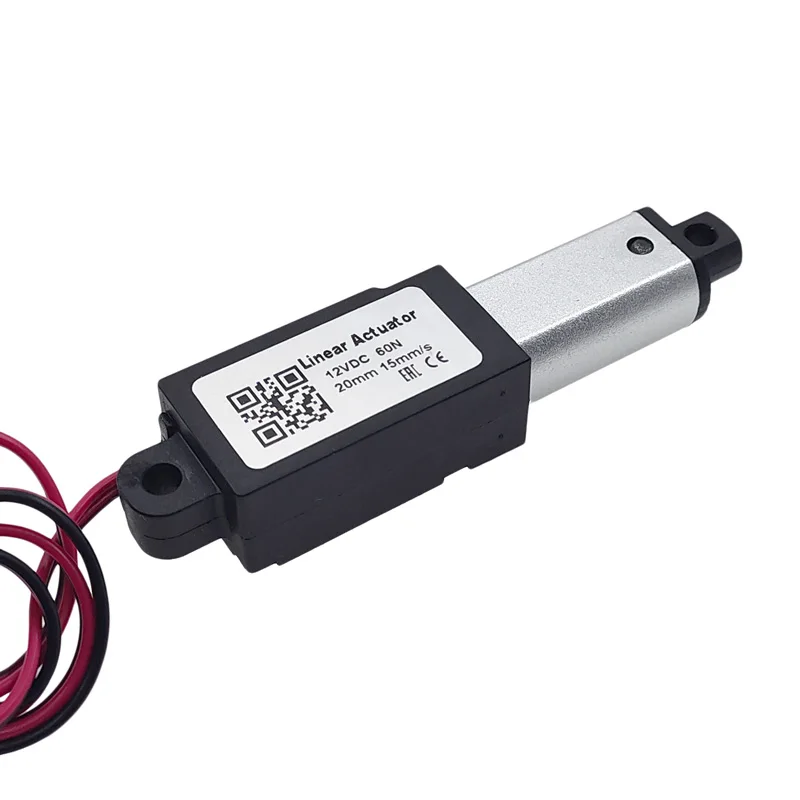 Actionneur Linéaire 30mm DC 12V Mini Actionneur De Mouvement Lineaire Electrique Protection Contre Les Courts Circuits Vis De Type T