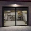 Garage Door Screen,10x8 Ft Magnetic Closure Heavy Duty Weighted Bottom Garage Screen,Garage Net Cover 5