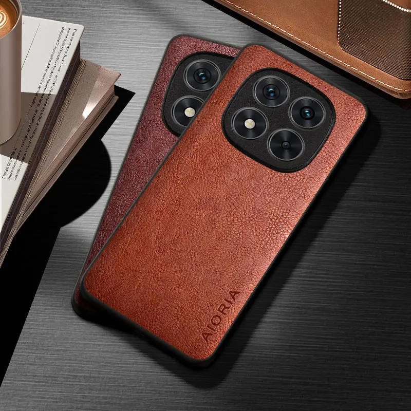 Elegant Business-Style PU Leather Phone Case - Durable & Stylish Cover
