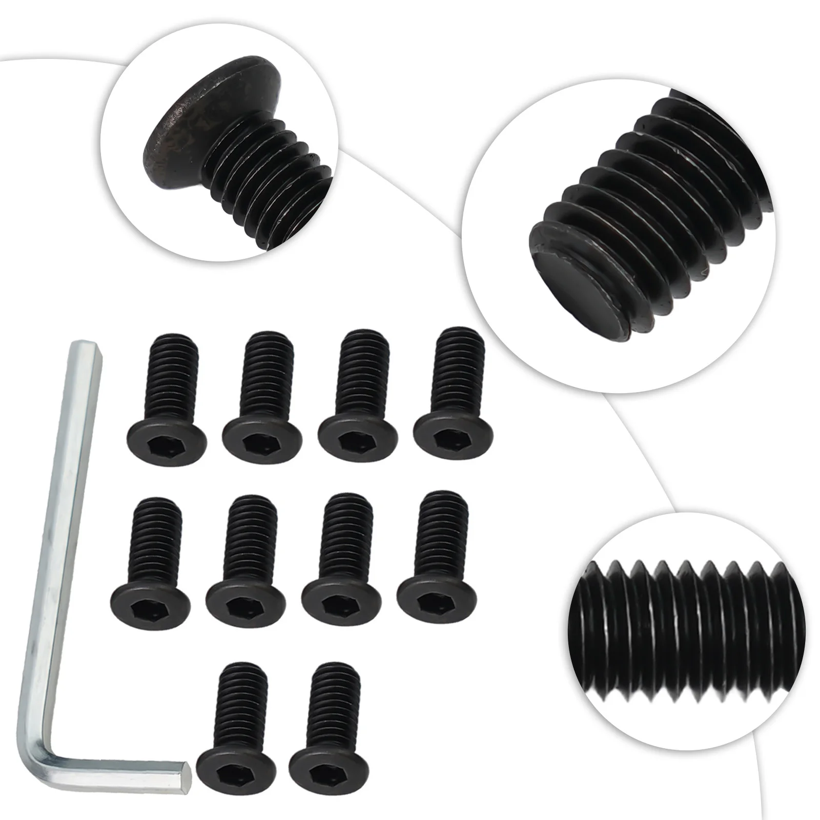 Ersetzen Sie Ihre abgenutzten Schrauben durch dieses Edelstahls ch rauben-und Schraubens chl üssel set für Xiaomi Elektro roller 4 oder 10 – Detail 24