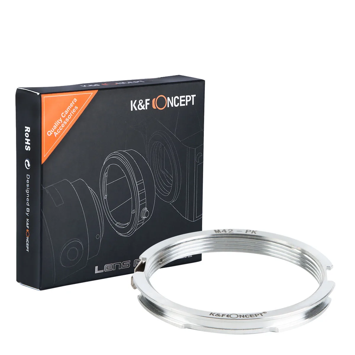 Adattatore Obiettivo M42 To PK - Anello In Metallio Per Fotocamere Pentax E Simili - Foto 8