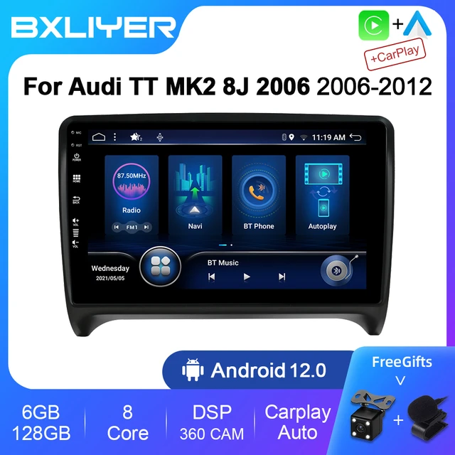 For Audi TT MK2 8J Car GPS Navigation Radio Stereo Headunit