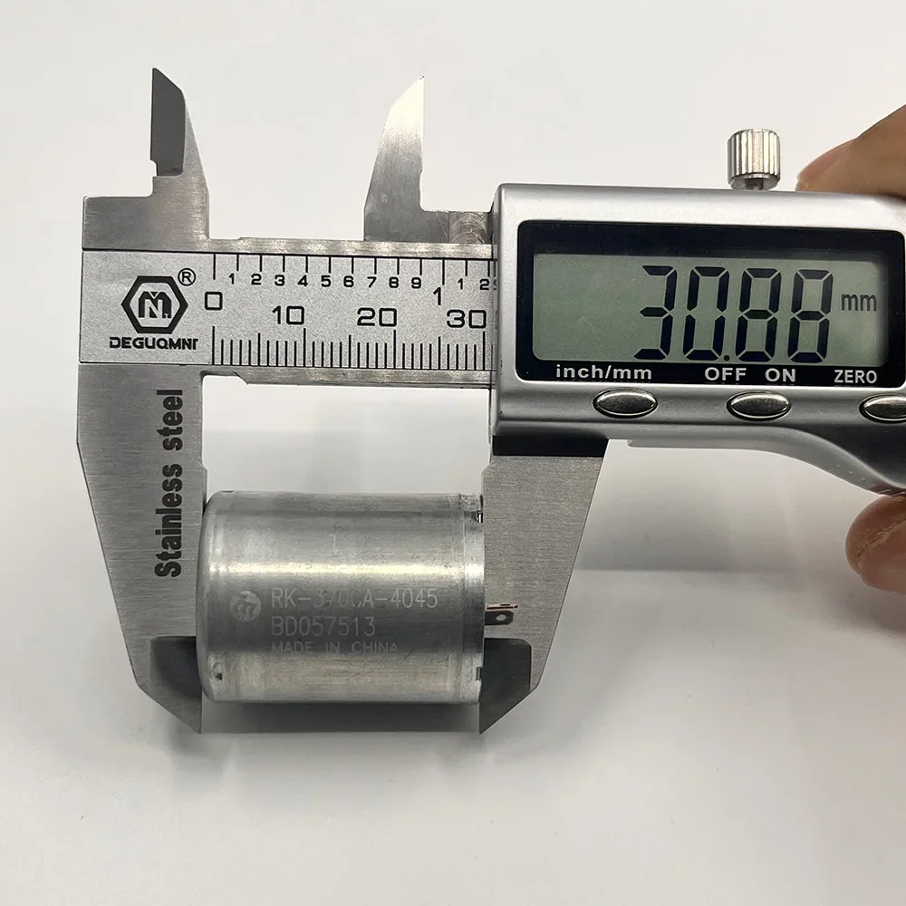 Moteur Micro 24mm MABUCHI RK-370CA-4045 3V-7.4V 28400RPM pour Drone FPV