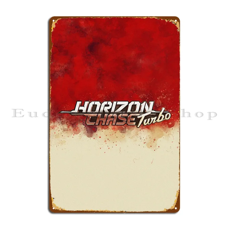 Horizon Chase Turbo Metal Signs Kitchen Crea Wall Cave Wall Murale Wall Decor Tin Sign Poster