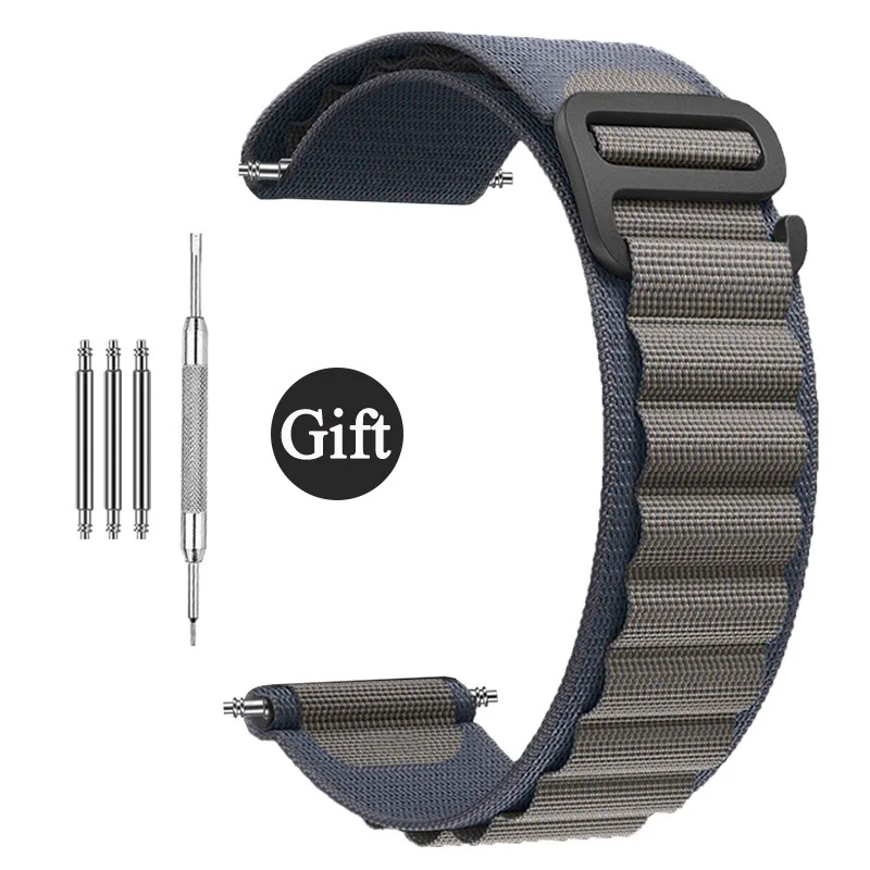 Premium 22mm Nylon Watch Strap – Durable Sport Bracelet Wristband