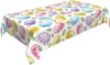 Easter Eggs Waterproof Tablecloths Holiday Party Decor Rectangle Table Cover for Kitchen Dining Table Decor Easter Decorations 4