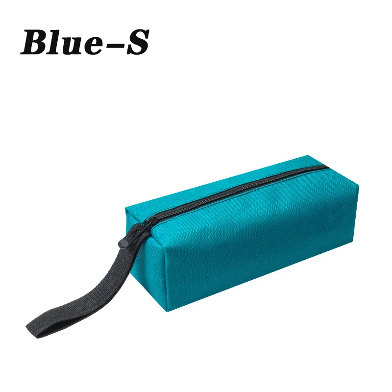 Oxford Canvas Waterproof Storage Hand Tool Bag Screws Nails Drill Bit Metal Parts Fishing Travel Makeup Organizer Pouch Bag Case
