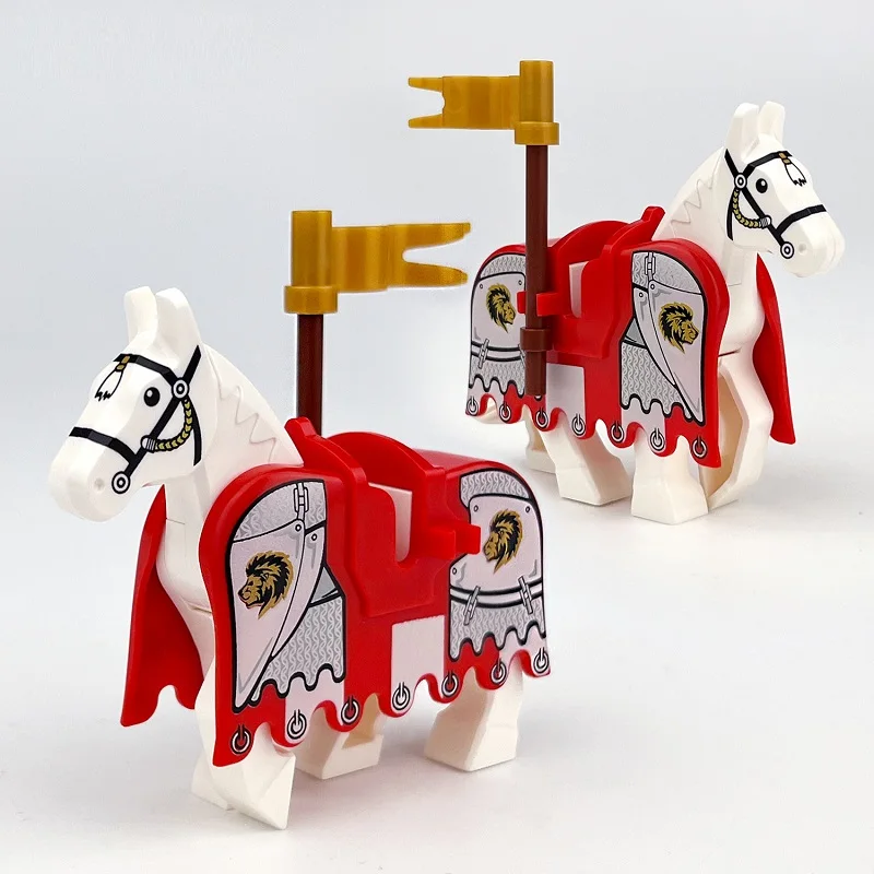 Figurine Lego cheval médiéval