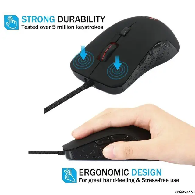 Heated USB Gaming Mouse  6