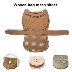 Woven Bag Mesh Sheet for Women Handbag Bottom Pad DIY Hand-woven Shoulder Bags Bottom Accessories for Knitting Bags
