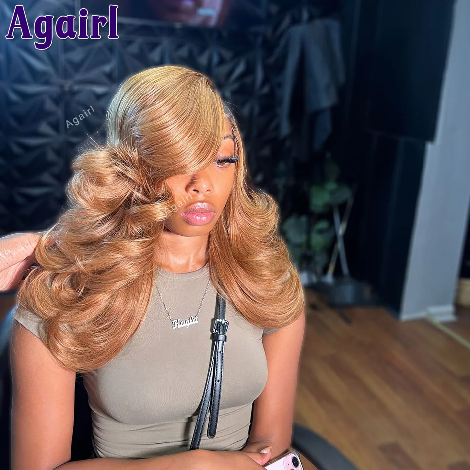 Парик с прозрачной застежкой на сетке 6x4