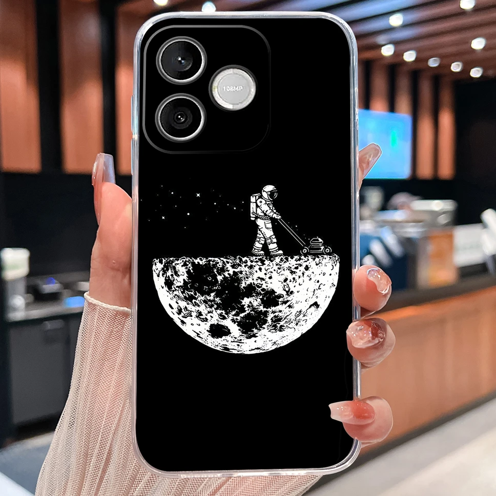 Refreshing Lemon Transparent Shockproof Soft TPU Silicone Phone Case