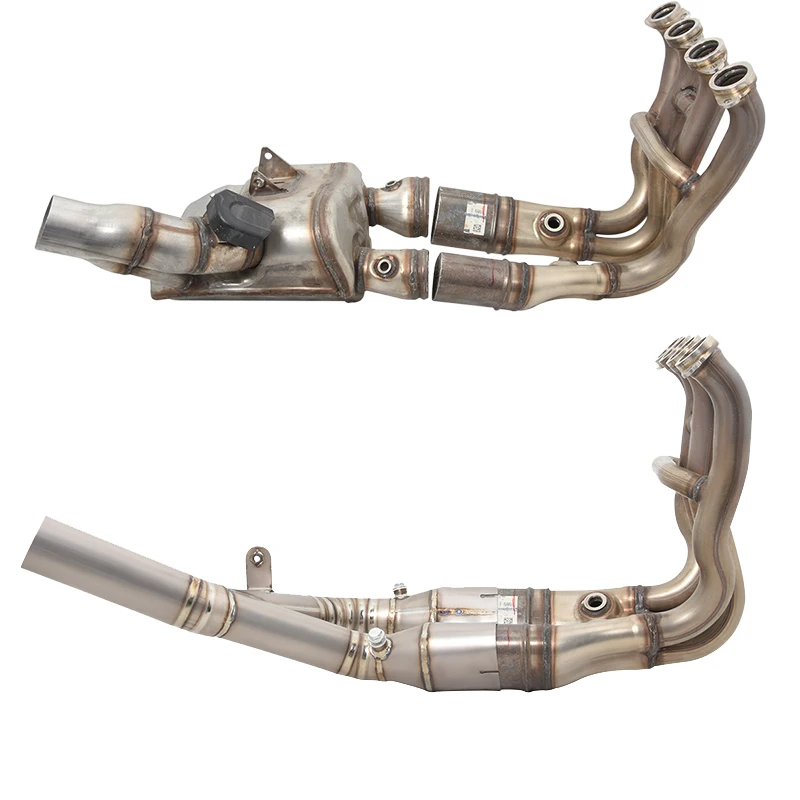 Motorcycle Exhaust Escape Catalyst Delete Link Pipe Slip On For S1000RR S1000rr 2019 - 2022 Connecting 60mm Moto Muffler Tube - Image 3