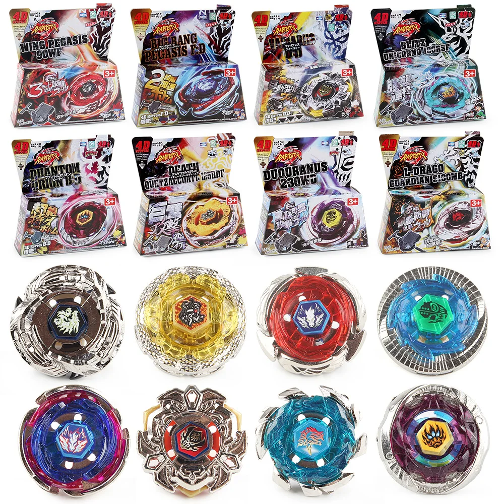 B-X Toupie Burst Beyblade Metal Fusion Big Bang Pegasis F:D Storm Cosmic Pegasus Bb105 Fury Bb-88 Meteo L Drago Con Lanciatore
