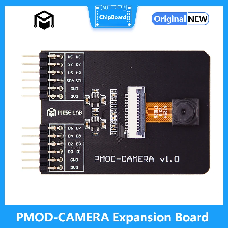 

PMOD-CAMERA Expansion Board Standard PMOD Interface FPGA Expansion Module FPC Camera Interface Support OV2640/OV5640